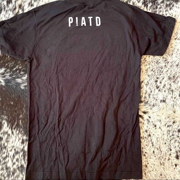 NWOT P!ATD, Panic at the Disco black tee - Picture 4 of 5